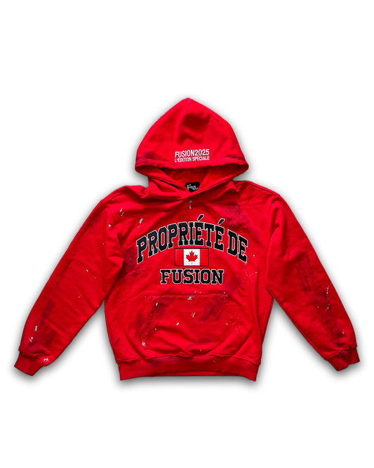 "Propriété de Fusion" Hoodie